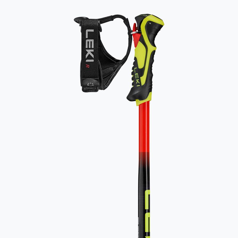 Bastoncini da sci bambini LEKI WCR Evo Lite SL TR bright red/black/neon yellow 3
