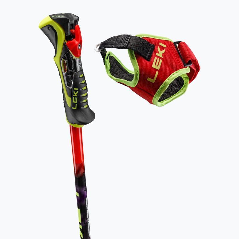 Bastoncini da sci bambini LEKI WCR Pro Lite SL TR bright red/black/neon yellow 4