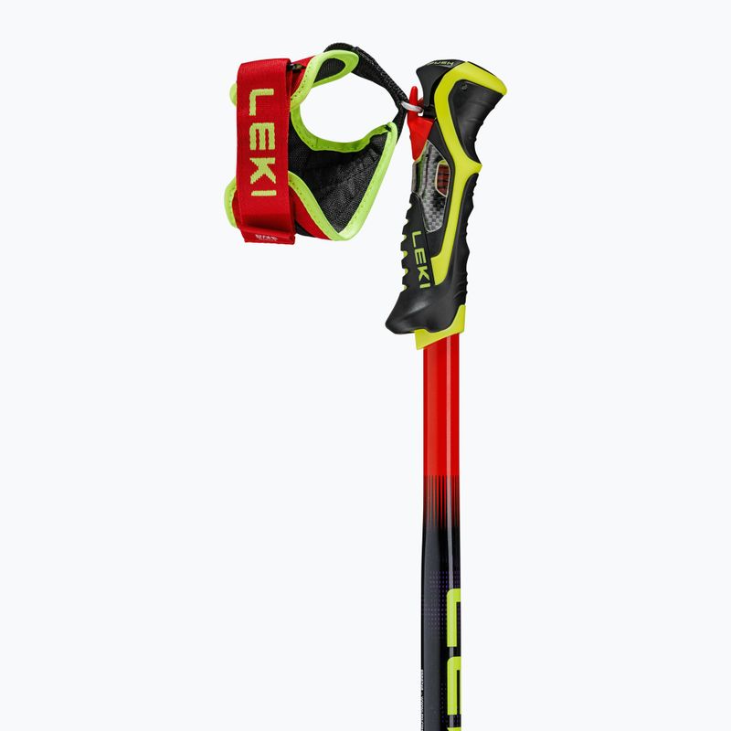 Bastoni da sci LEKI WCR Pro SL TR bright red/black/neon yellow 3