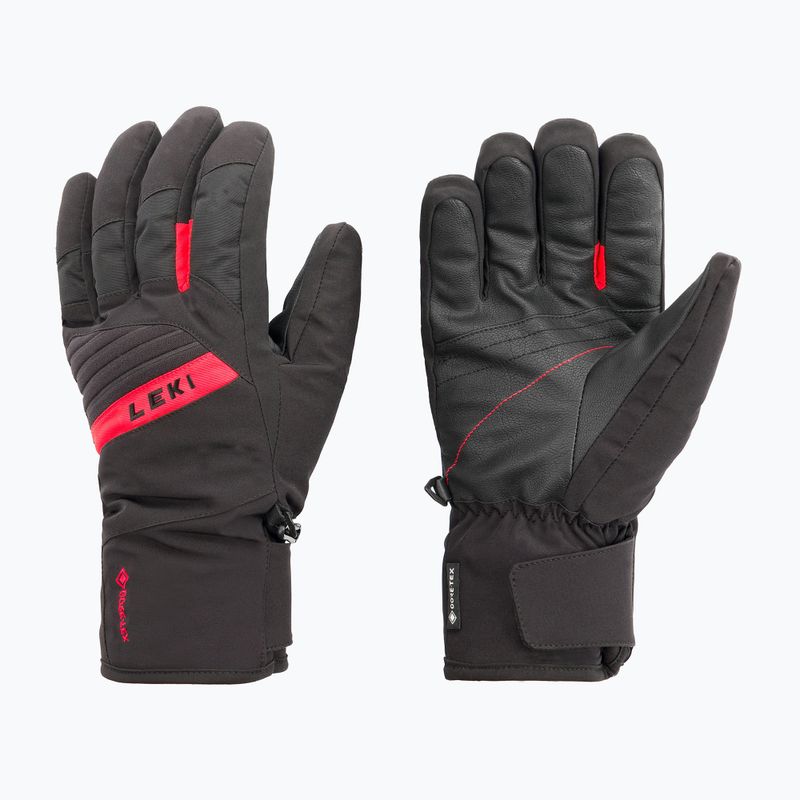 LEKI Space Gtx guanti da sci da uomo rosso 643861302