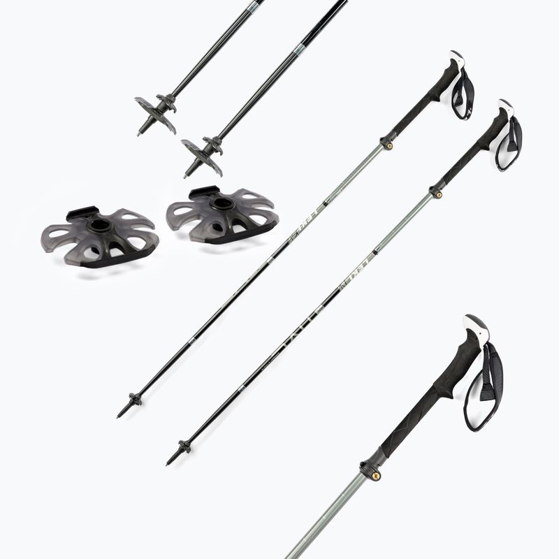 LEKI Micro Vario Carbon Strong bastoncini da trekking nero 6492980 7