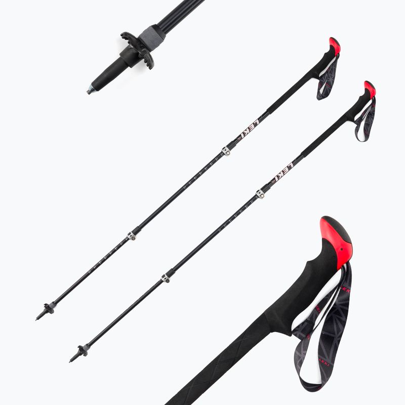 LEKI Sherpa XTG AS bastoncini da trekking grigio 6492029 6