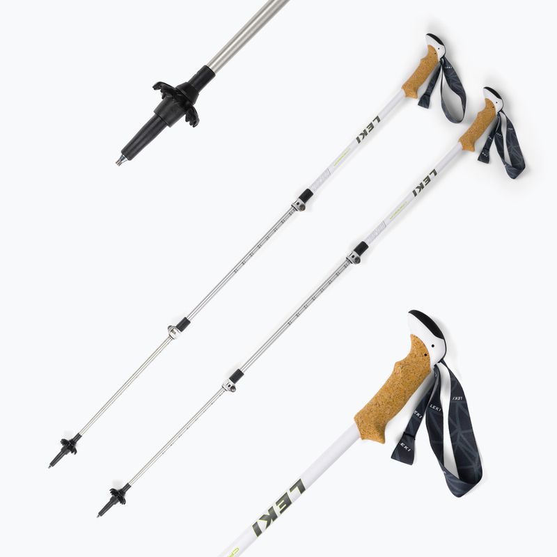 Bastoncini da trekking da donna LEKI Cressida bianco 6492119 6