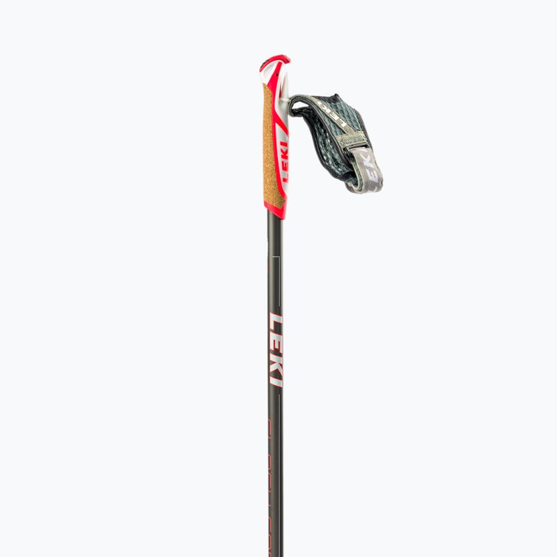 LEKI Flash Carbon bastoncini da nordic walking grigio 65025601115 2