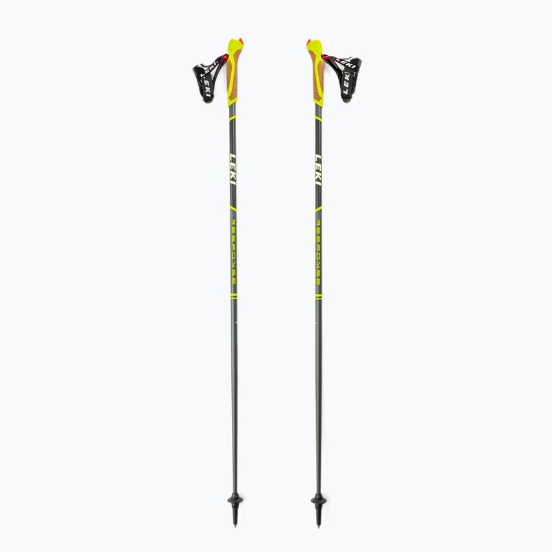 LEKI Response bastoncini da nordic walking grigio 65025201110