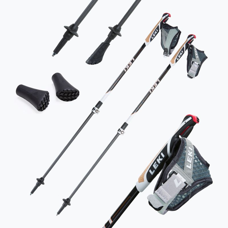 Bastoncini da nordic walking LEKI Instructor Lite nero 65026341 5
