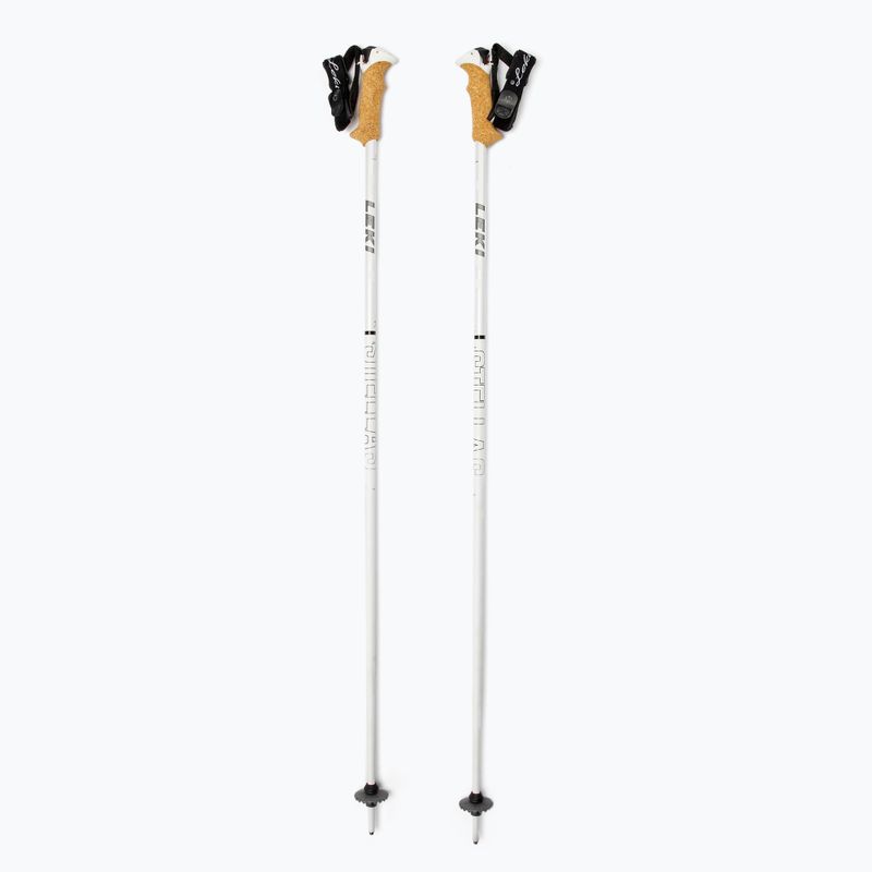 LEKI Stella S bastoni da sci donna bianco 65066701