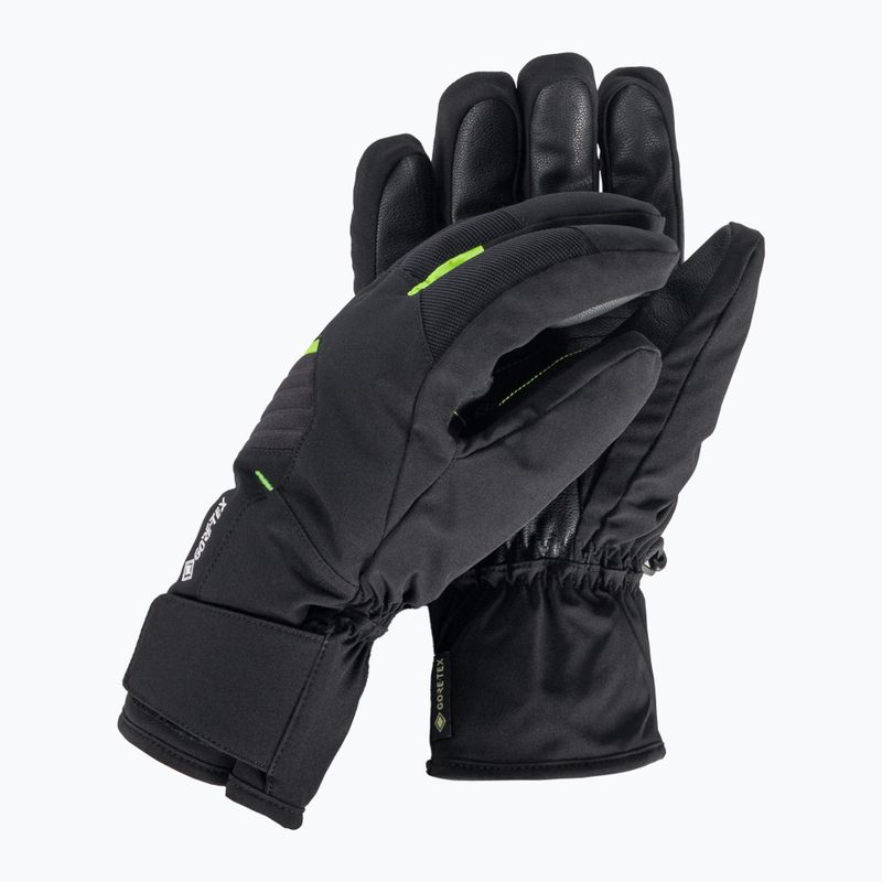 LEKI Spox GTX guanti da sci nero-verde 650808303080