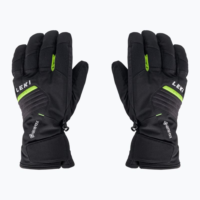 LEKI Spox GTX guanti da sci nero-verde 650808303080 2