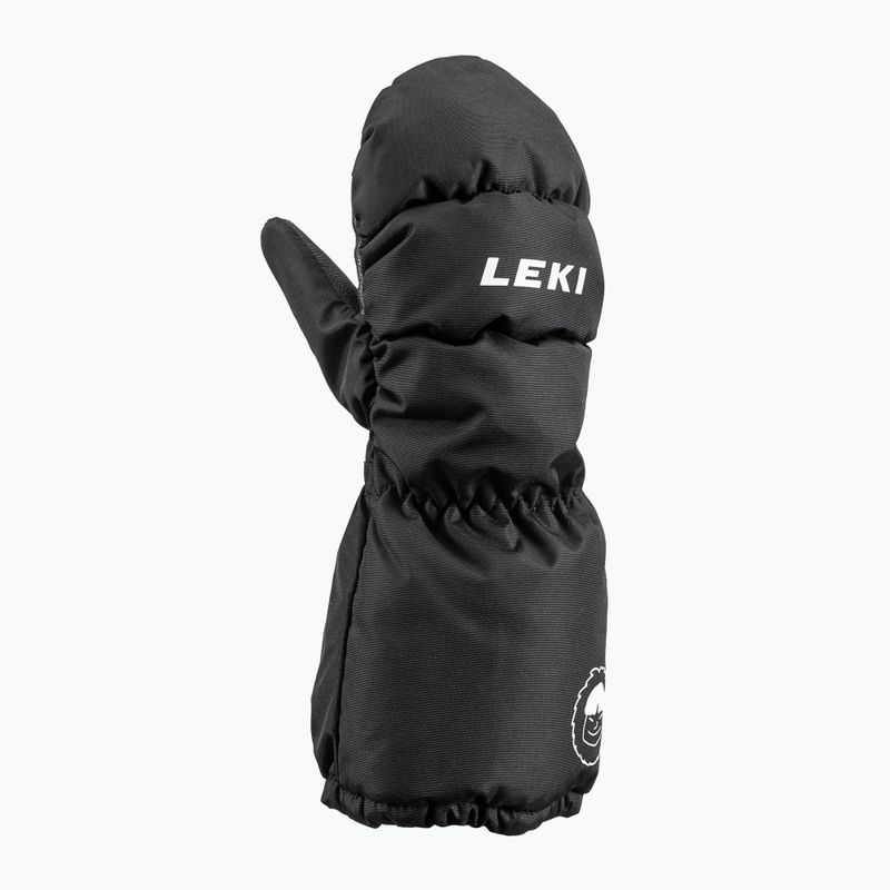 LEKI Guanti da sci per bambini Little Eskimo Mitt Long nero 650801401020 5