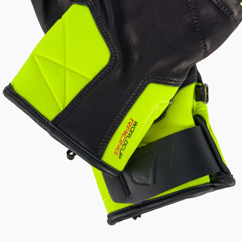 LEKI Worldcup Race Speed 3D guanto da sci da uomo nero-verde 650801301090 5