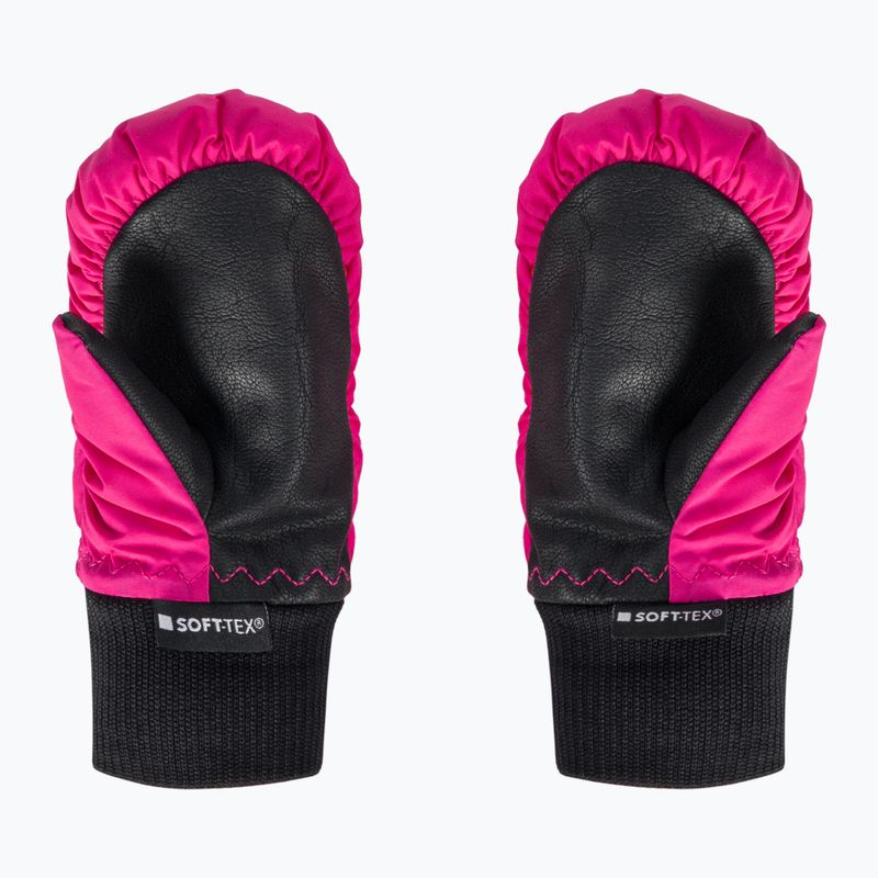 LEKI Guanti da sci per bambini Little Eskimo Mitt Short rosa 650802403030 3