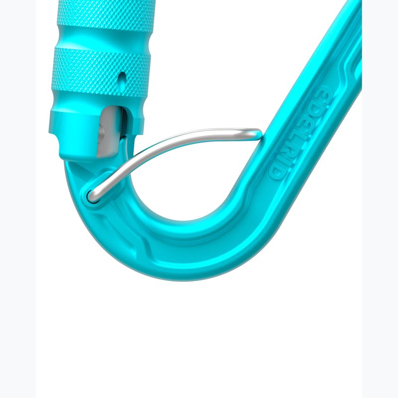 Moschettone da arrampicata EDELRID HMS Strike Triple FG II icemint 3