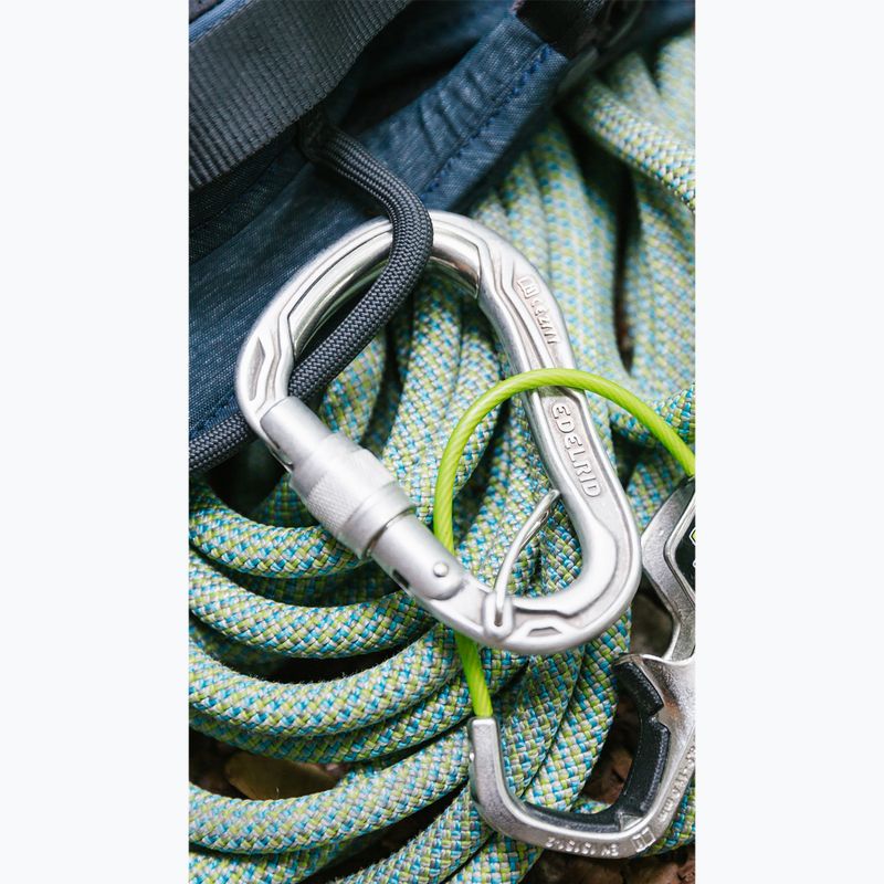 EDELRID HMS Moschettone a vite antiproiettile FG eco 5