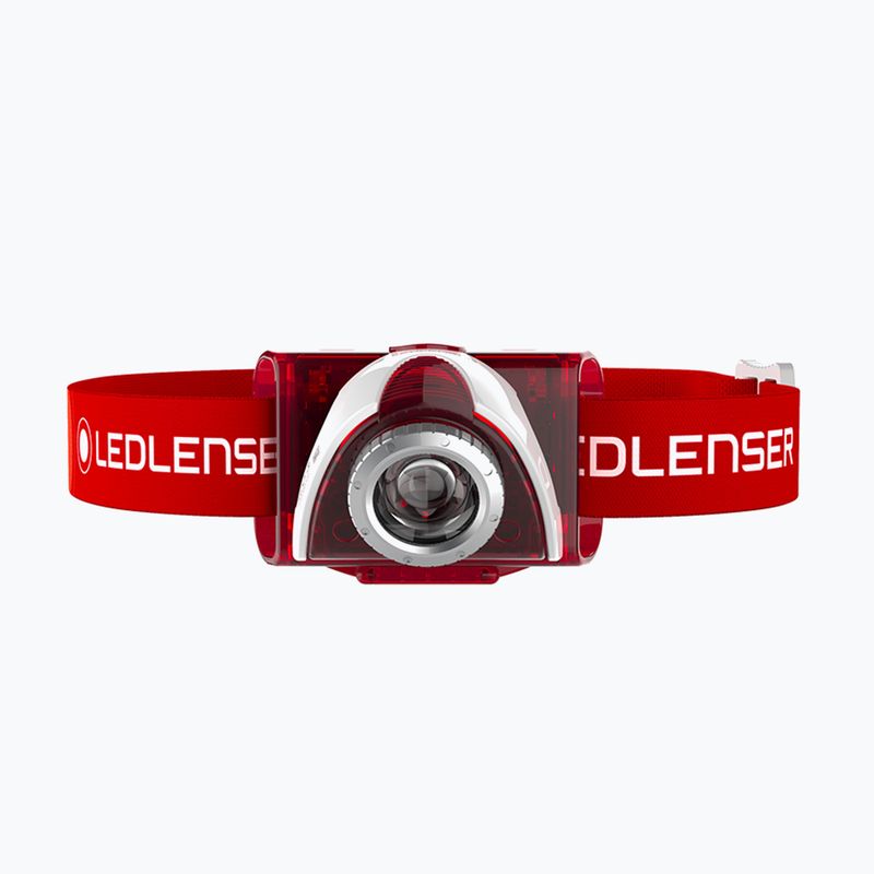 Lampada frontale Ledlenser SEO5 rosso 2