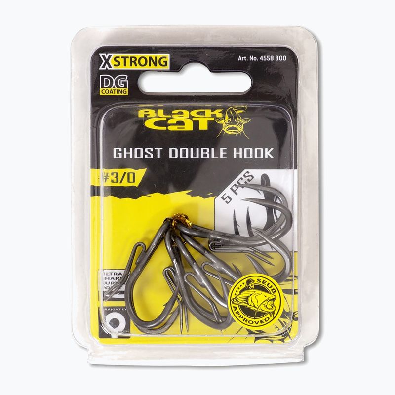 Black Cat Ghost doppia ancora DG rivestimento 5 pezzi nero. 2