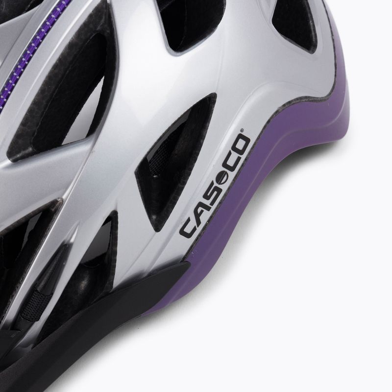 CASCO Activ 2 casco da bicicletta da donna argento/viola 7