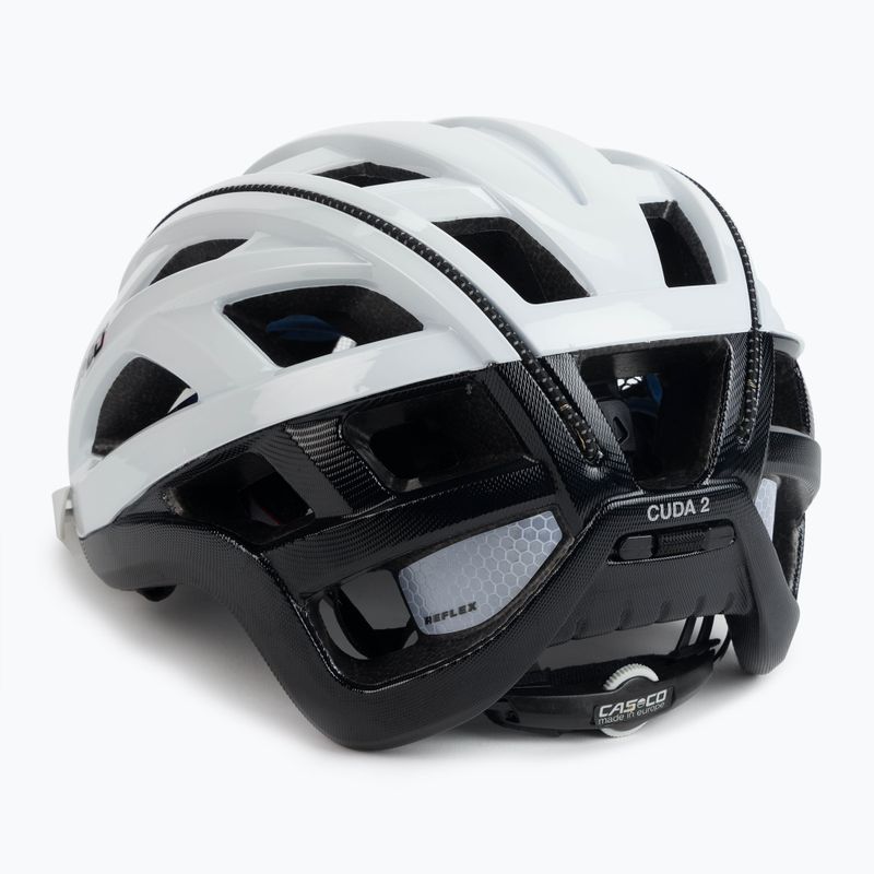 CASCO Casco bici donna Cuda 2 bianco/nero 4