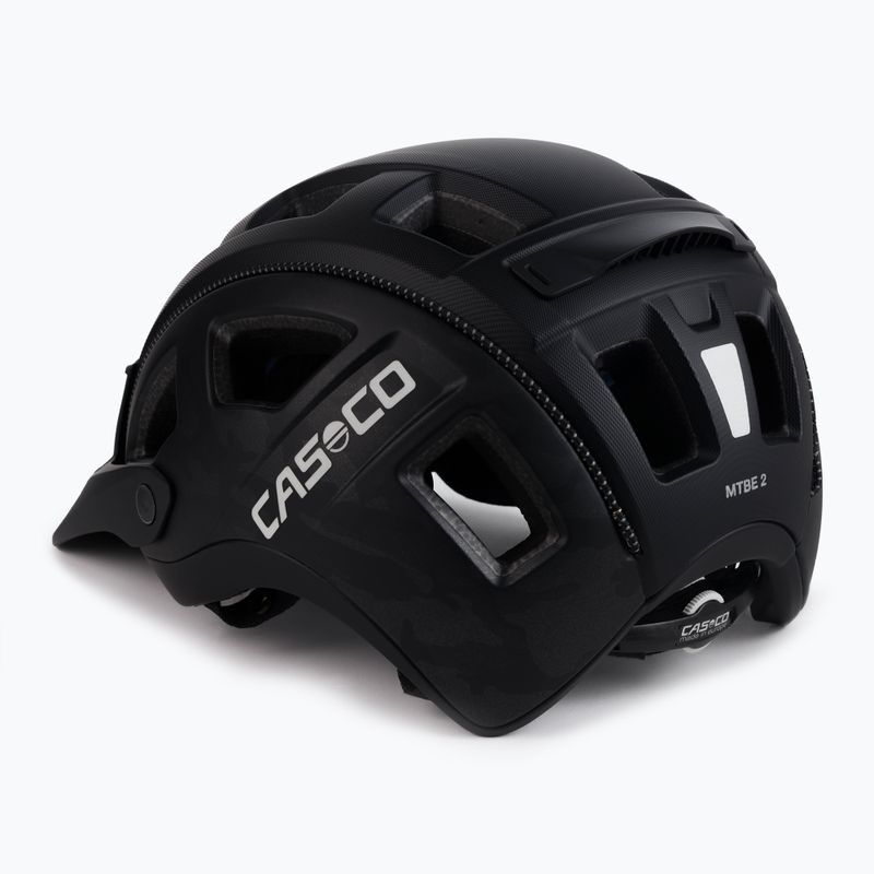 CASCO MTBE 2 casco da bicicletta nero/camoscio opaco 4