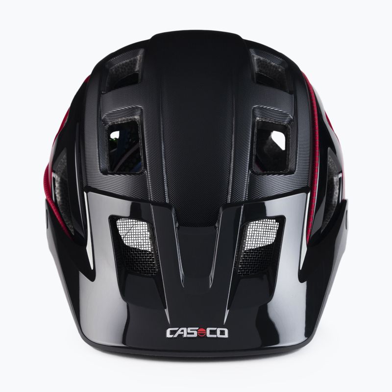 CASCO MTBE 2 casco da bicicletta nero/rosso opaco 2