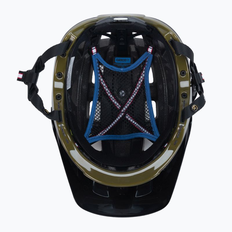 CASCO MTBE 2 casco da bicicletta nero/oliva opaco 5