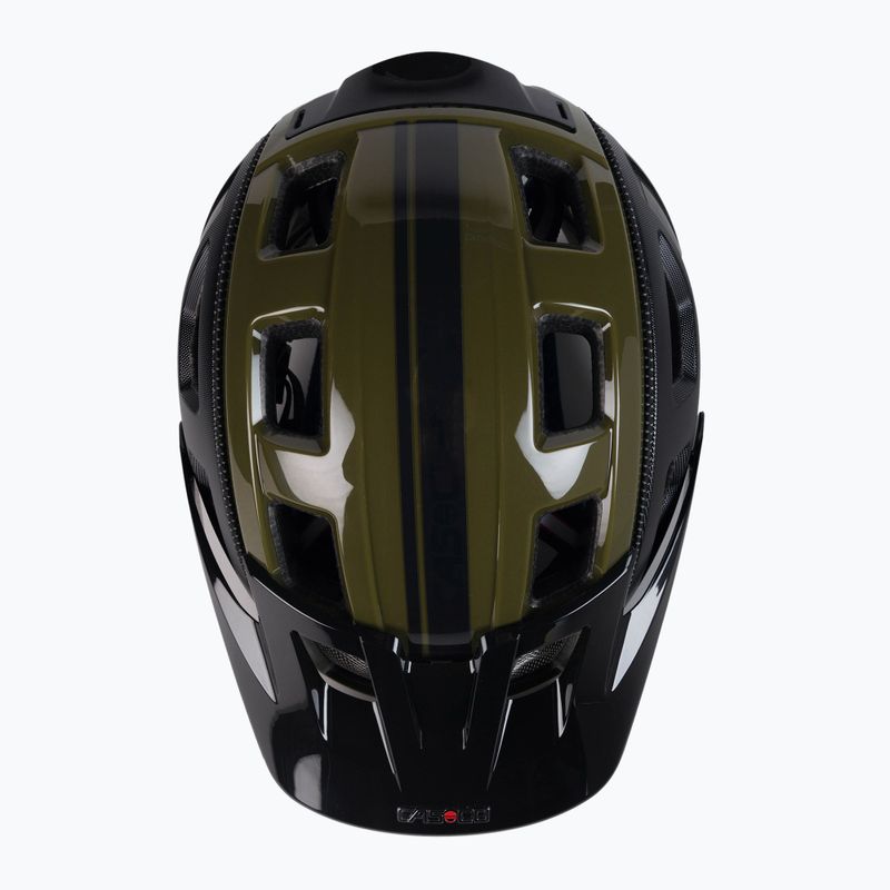 CASCO MTBE 2 casco da bicicletta nero/oliva opaco 6