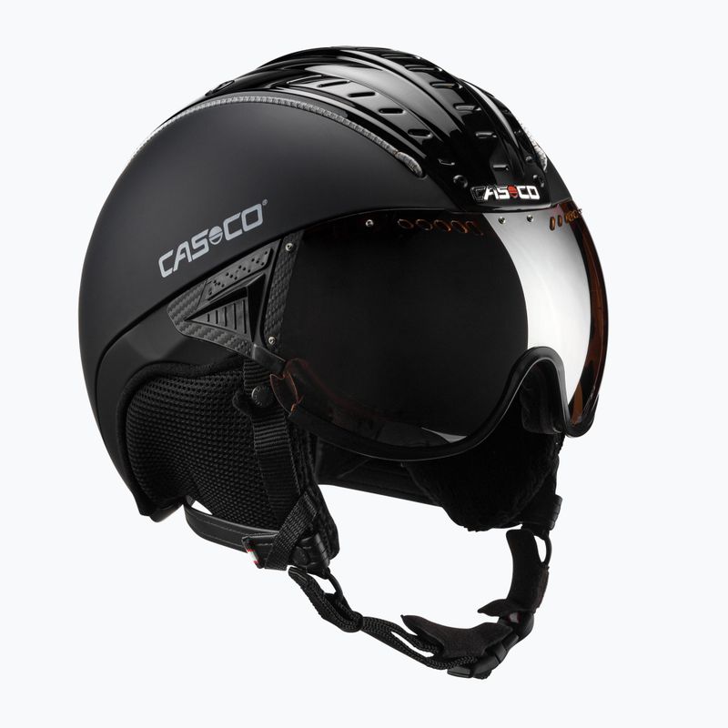 CASCO casco da sci SP-2 Carbonic Visor nero