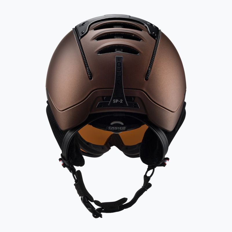 CASCO casco da sci SP-2 Carbonic Visiera marrone 3