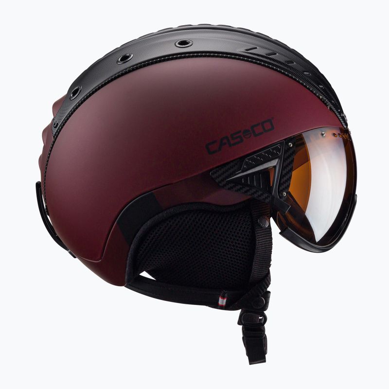 CASCO Casco da sci SP-2 Carbonic Visiera rossa 3