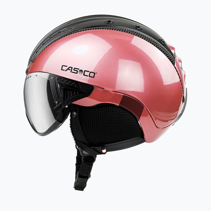 CASCO casco da sci SP-2 Carbonic Visor nero/rosa 7