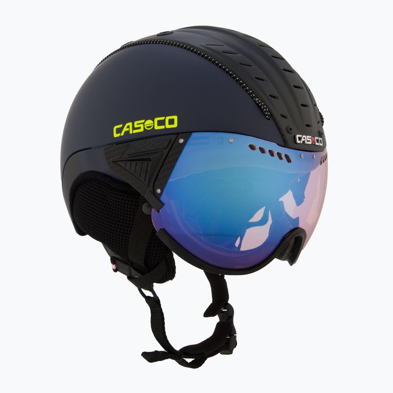 CASCO casco da sci SP-2 Photomatic Visiera blu notte