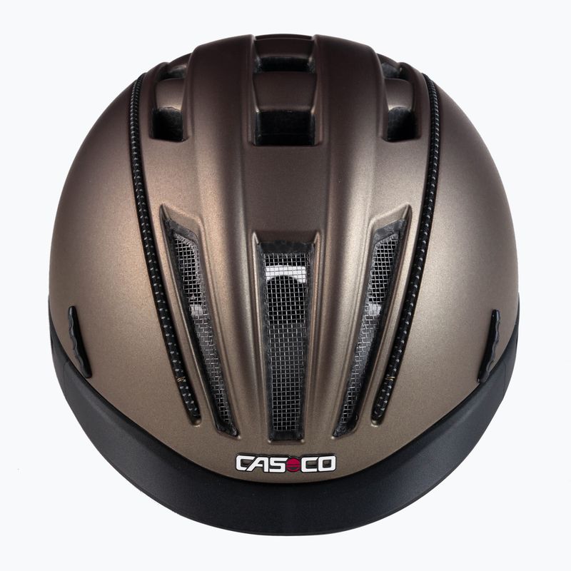 Casco da bicicletta da donna CASCO Roadster bronzo/oliva opaco 2