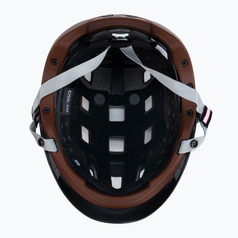 Casco da bicicletta da donna CASCO Roadster bronzo/oliva opaco 5