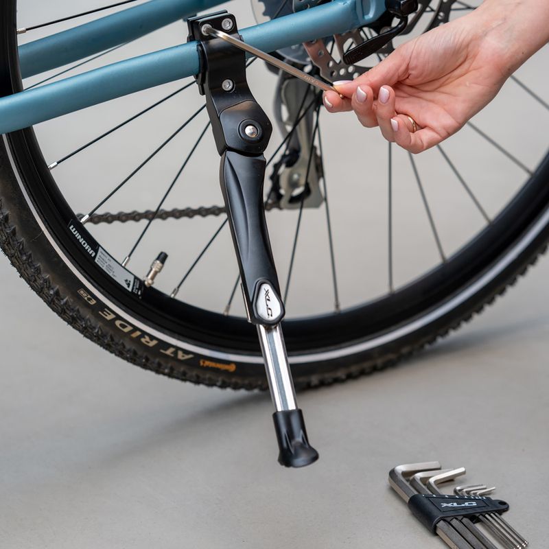 Cavalletto per bicicletta XLC KS-C01 nero 3