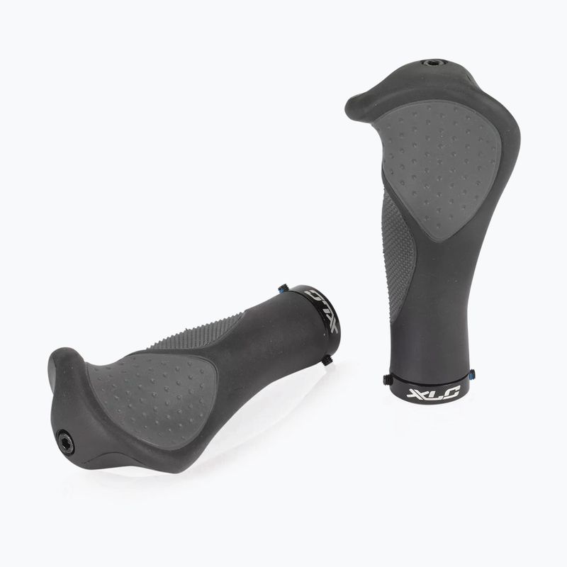 Manopole ergonomiche XLC GR-S22 nero/grigio 3
