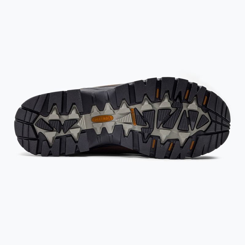 Stivali da trekking da uomo Meindl Kansas GTX marrone scuro 4