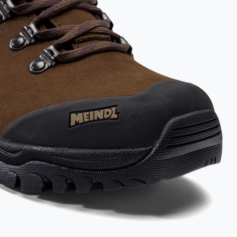 Stivali da trekking da uomo Meindl Kansas GTX marrone scuro 7