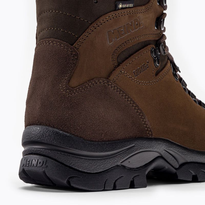 Stivali da trekking da uomo Meindl Kansas GTX marrone scuro 8