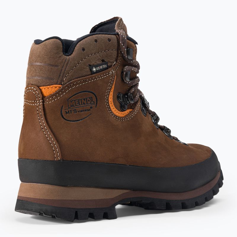 Stivali da trekking da donna Meindl Paradiso Lady MFS fulvo/rosso carminio 7
