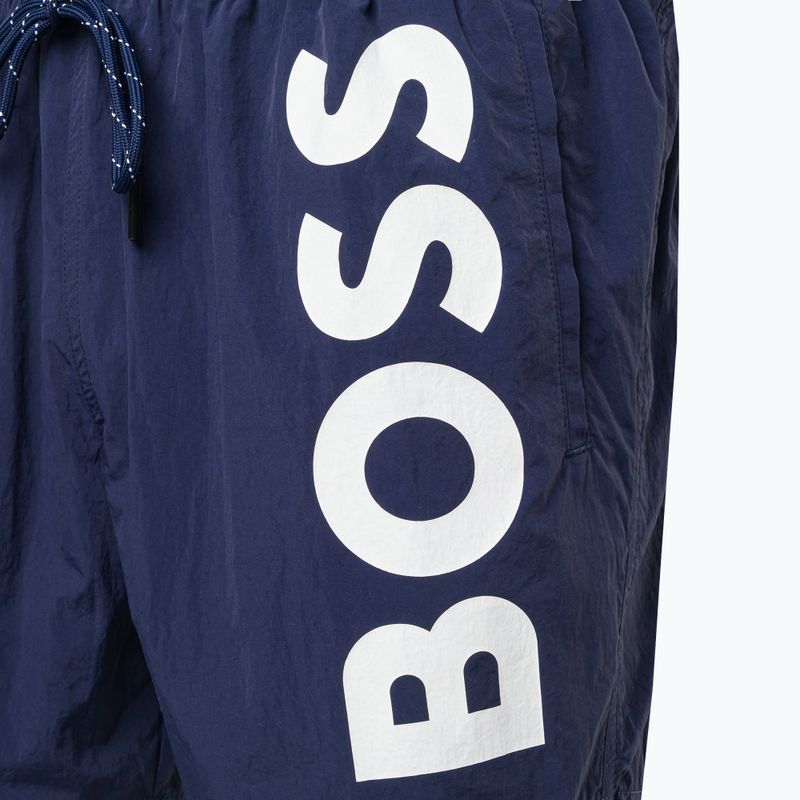 Pantaloncini da bagno Hugo Boss Octopus navy da uomo 3