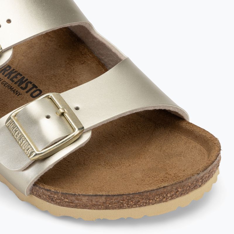 BIRKENSTOCK infradito Arizona BF Narrow oro elettrico metallizzato 1014840 7