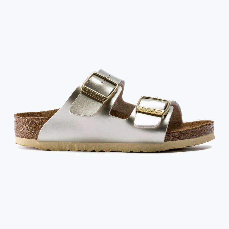 Klapki BIRKENSTOCK Arizona BF Narrow electric metallic gold 9