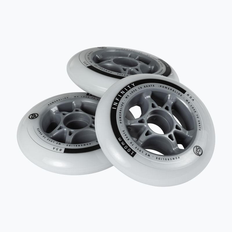 Ruote per rollerblade Powerslide Infinity II 100 mm/85A 4 pz. 6