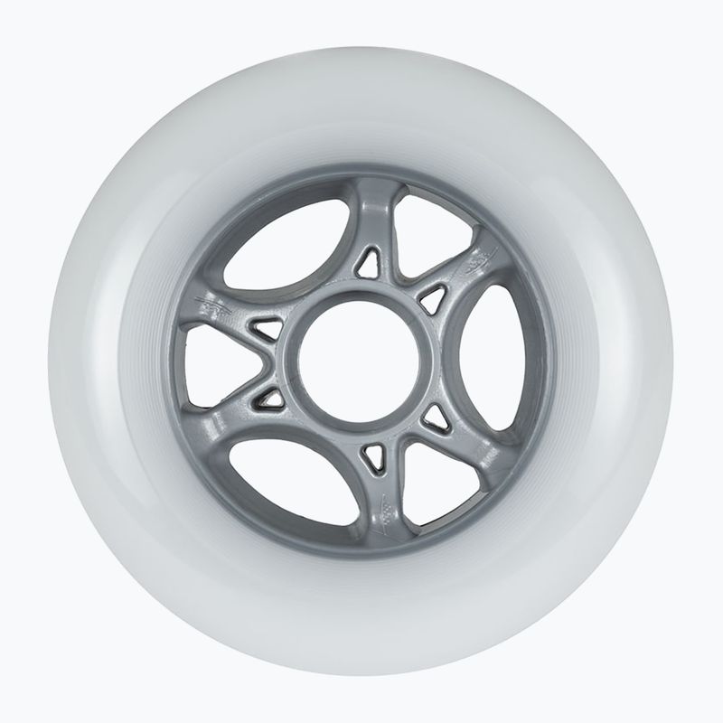 Ruota per rollerblade Powerslide Infinity 100 mm/85A bianco/nero/blu 3