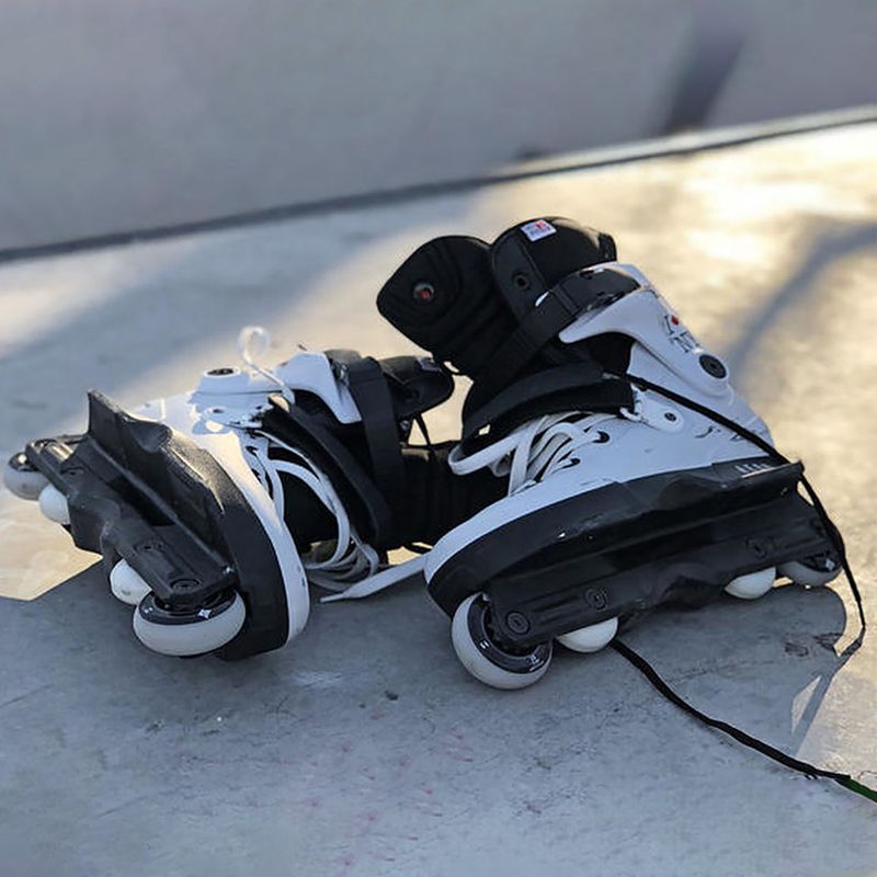 USD Team ruote rollerblade 64 mm/90A 4 pezzi nero/bianco 4