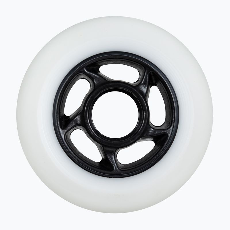 Powerslide Spinner 84 mm/88A ruote rollerblade 4 pezzi bianco. 3