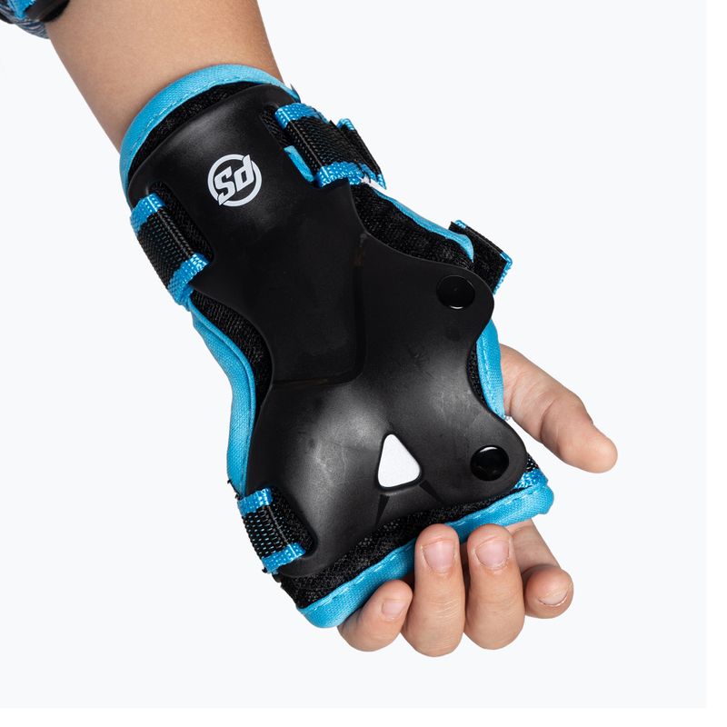 Powerslide Pro Set imbottiture per bambini nero 14