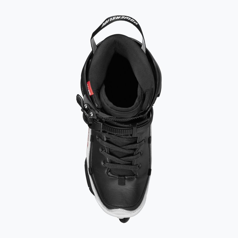 Pattini in linea Powerslide Tau 90 black/white 4