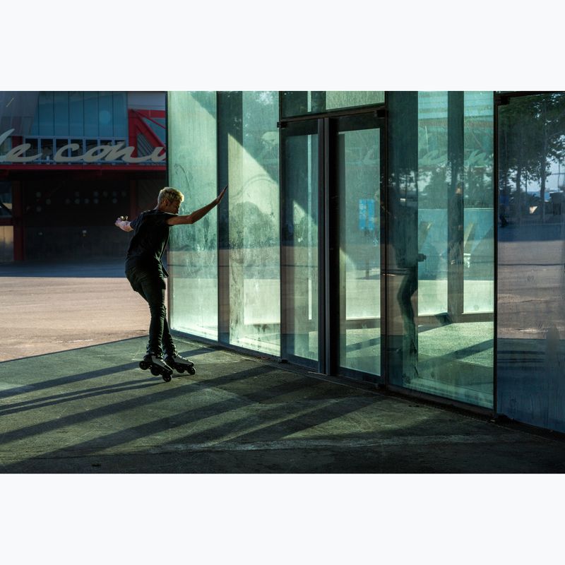 Pattini in linea Powerslide Tau 90 black/white 10