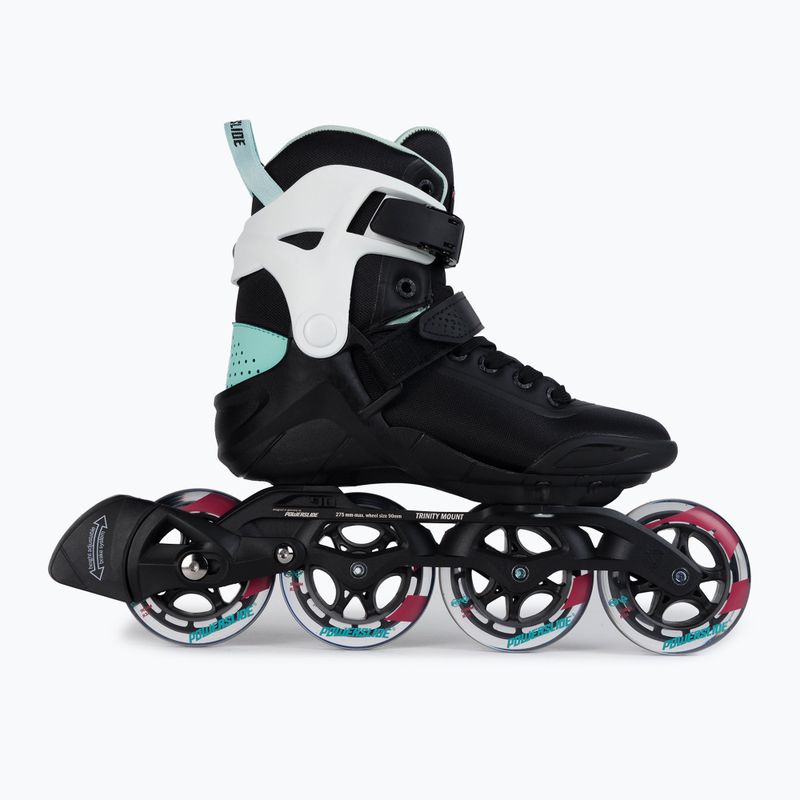 Pattini a rotelle Powerslide da donna Radon Teal 90 nero/bianco 2